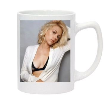 Scarlett Johansson 14oz White Statesman Mug