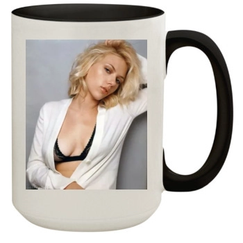 Scarlett Johansson 15oz Colored Inner & Handle Mug