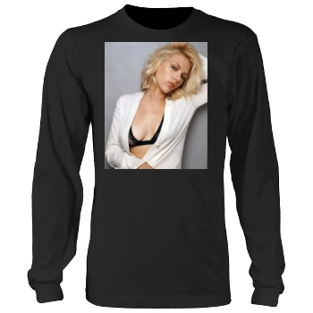 Scarlett Johansson Men's Heavy Long Sleeve TShirt