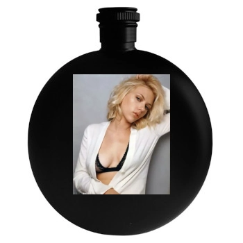 Scarlett Johansson Round Flask