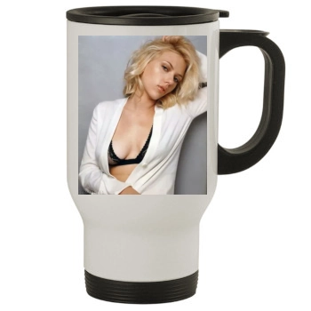 Scarlett Johansson Stainless Steel Travel Mug