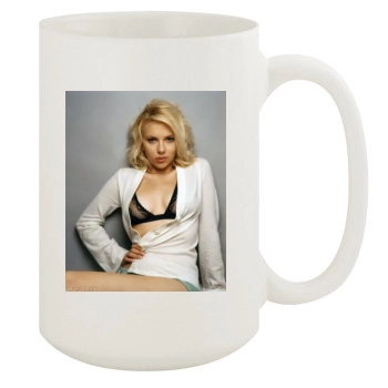 Scarlett Johansson 15oz White Mug