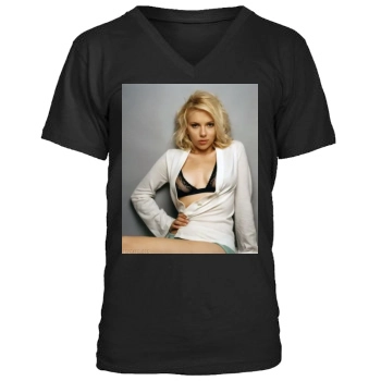 Scarlett Johansson Men's V-Neck T-Shirt