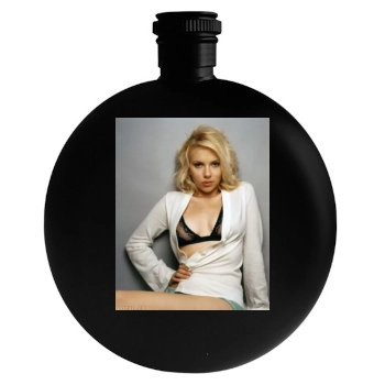 Scarlett Johansson Round Flask