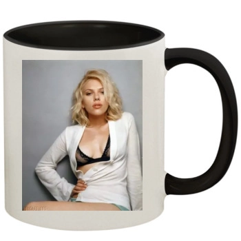 Scarlett Johansson 11oz Colored Inner & Handle Mug