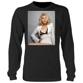 Scarlett Johansson Men's Heavy Long Sleeve TShirt