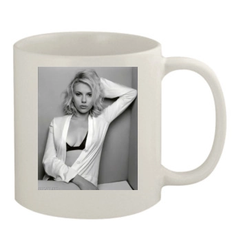 Scarlett Johansson 11oz White Mug