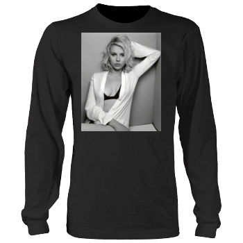 Scarlett Johansson Men's Heavy Long Sleeve TShirt