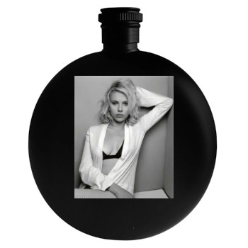 Scarlett Johansson Round Flask