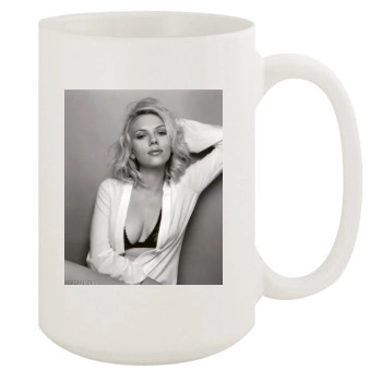 Scarlett Johansson 15oz White Mug