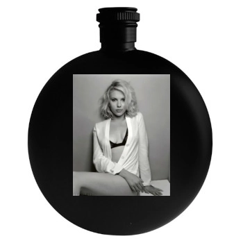 Scarlett Johansson Round Flask