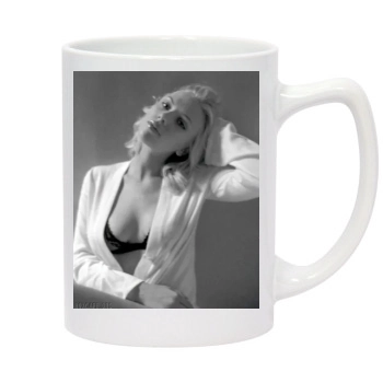 Scarlett Johansson 14oz White Statesman Mug