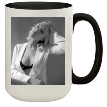 Scarlett Johansson 15oz Colored Inner & Handle Mug