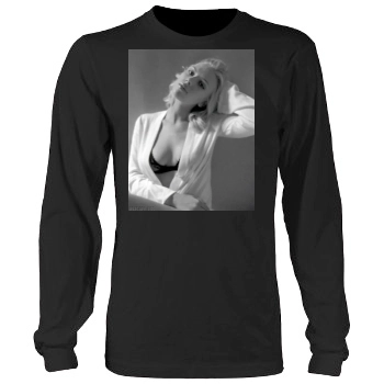 Scarlett Johansson Men's Heavy Long Sleeve TShirt