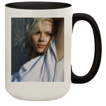 Scarlett Johansson 15oz Colored Inner & Handle Mug