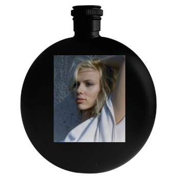 Scarlett Johansson Round Flask