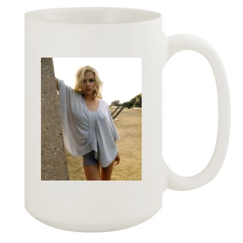 Scarlett Johansson 15oz White Mug