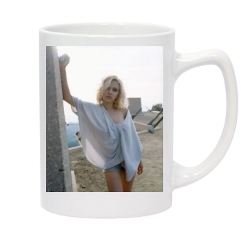 Scarlett Johansson 14oz White Statesman Mug