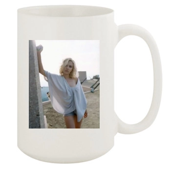 Scarlett Johansson 15oz White Mug