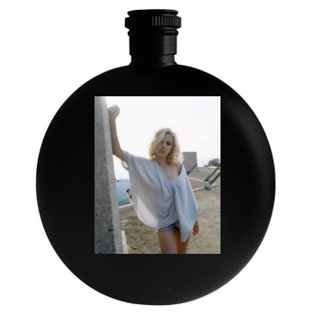 Scarlett Johansson Round Flask