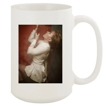 Scarlett Johansson 15oz White Mug