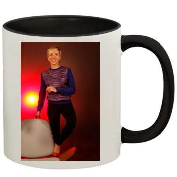 Scarlett Johansson 11oz Colored Inner & Handle Mug