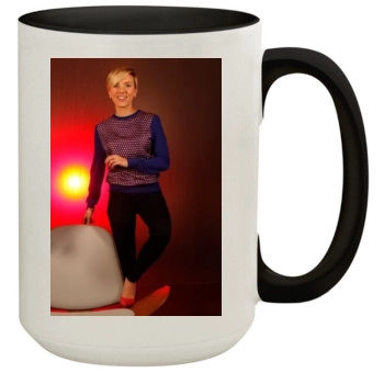 Scarlett Johansson 15oz Colored Inner & Handle Mug