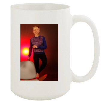 Scarlett Johansson 15oz White Mug