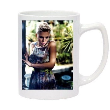 Scarlett Johansson 14oz White Statesman Mug