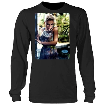 Scarlett Johansson Men's Heavy Long Sleeve TShirt