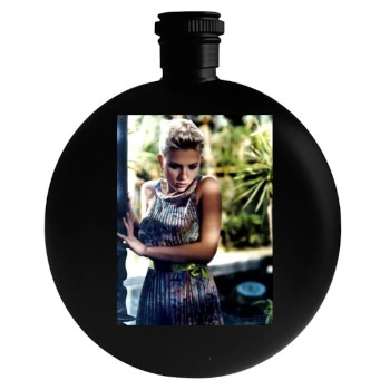 Scarlett Johansson Round Flask