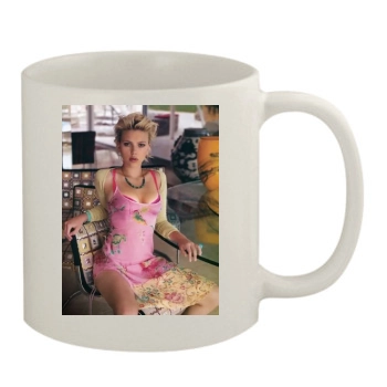 Scarlett Johansson 11oz White Mug