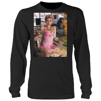 Scarlett Johansson Men's Heavy Long Sleeve TShirt