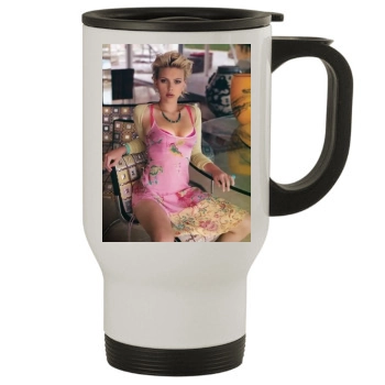 Scarlett Johansson Stainless Steel Travel Mug