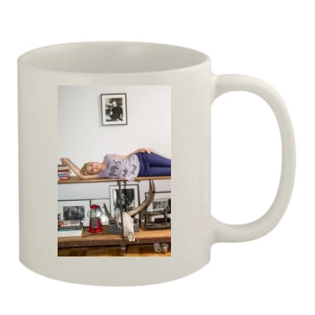 Scarlett Johansson 11oz White Mug