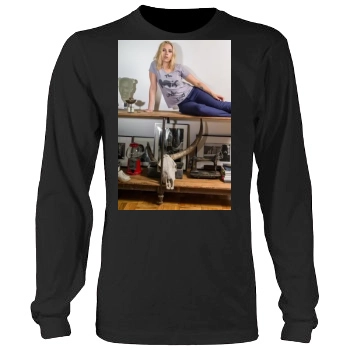 Scarlett Johansson Men's Heavy Long Sleeve TShirt