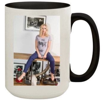 Scarlett Johansson 15oz Colored Inner & Handle Mug