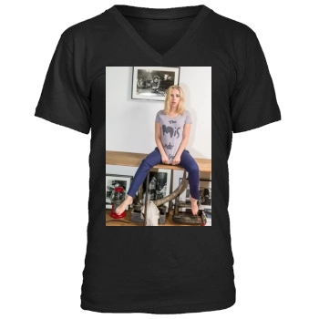 Scarlett Johansson Men's V-Neck T-Shirt