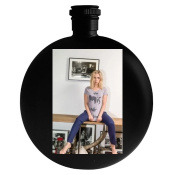 Scarlett Johansson Round Flask