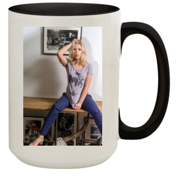 Scarlett Johansson 15oz Colored Inner & Handle Mug