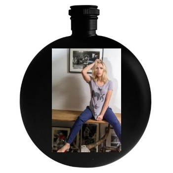 Scarlett Johansson Round Flask