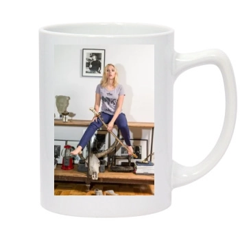 Scarlett Johansson 14oz White Statesman Mug