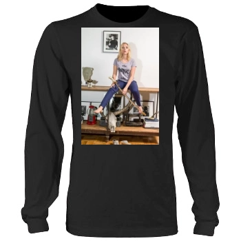 Scarlett Johansson Men's Heavy Long Sleeve TShirt