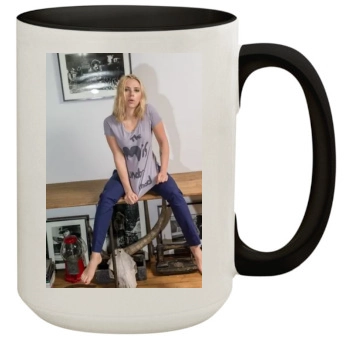 Scarlett Johansson 15oz Colored Inner & Handle Mug