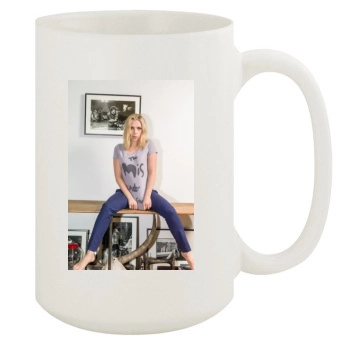 Scarlett Johansson 15oz White Mug