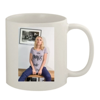 Scarlett Johansson 11oz White Mug