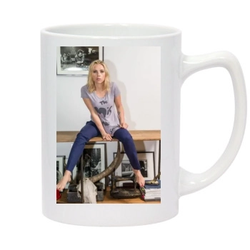 Scarlett Johansson 14oz White Statesman Mug