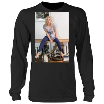 Scarlett Johansson Men's Heavy Long Sleeve TShirt