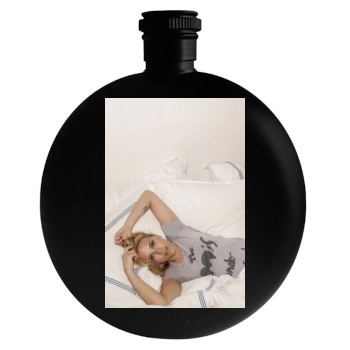 Scarlett Johansson Round Flask