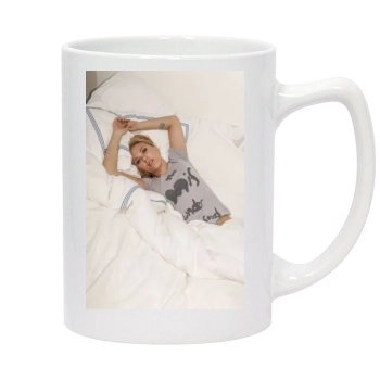 Scarlett Johansson 14oz White Statesman Mug